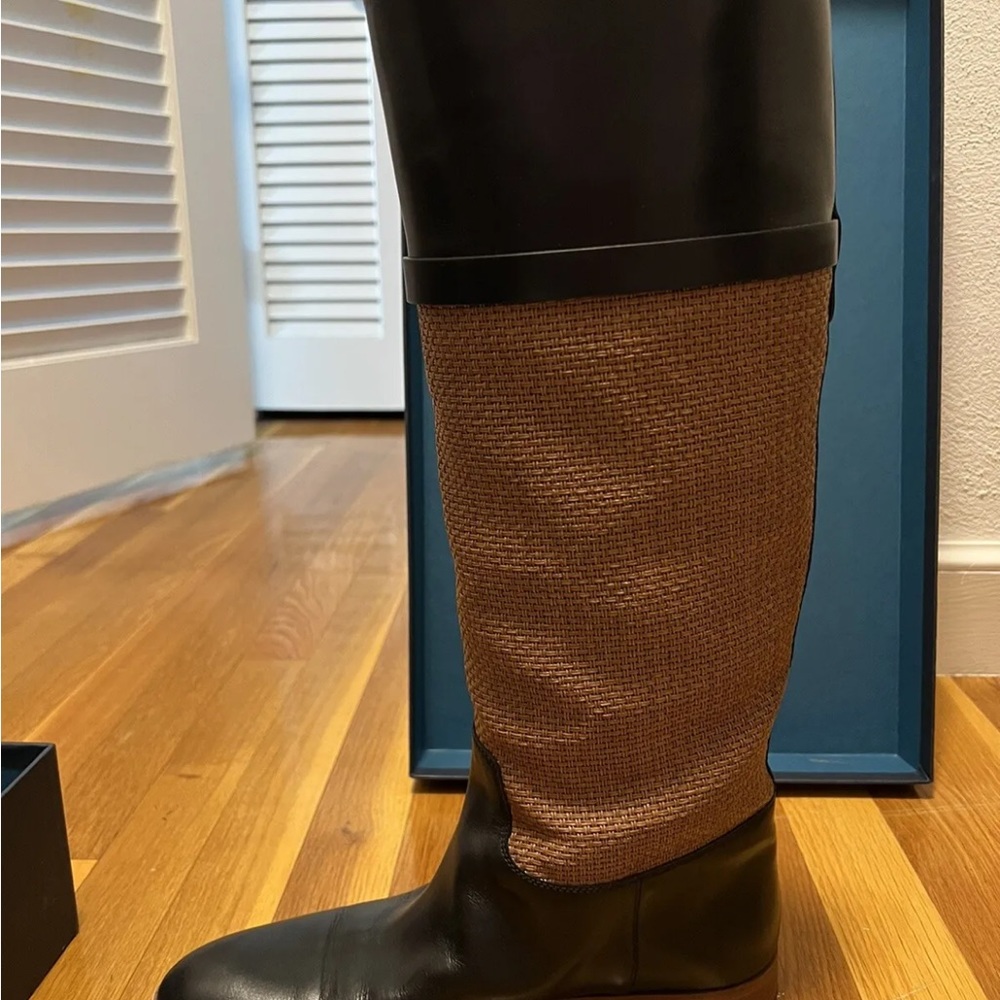 Sergio Rossi Varenne Lux + Strw Boot. - Picture 10 of 12